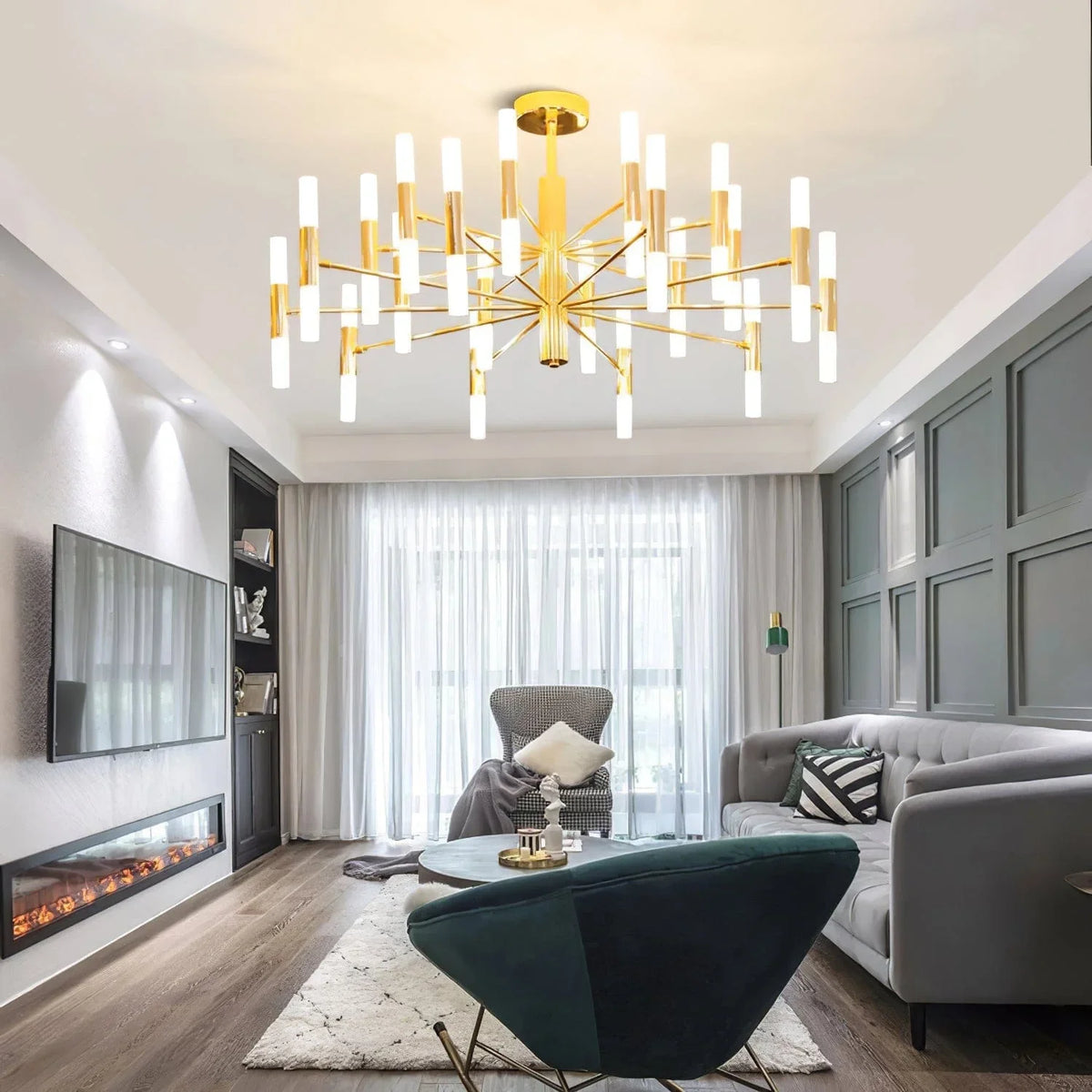 Metavaya Chandelier Tube Chandelier Tube Chandelier | Discount Sale