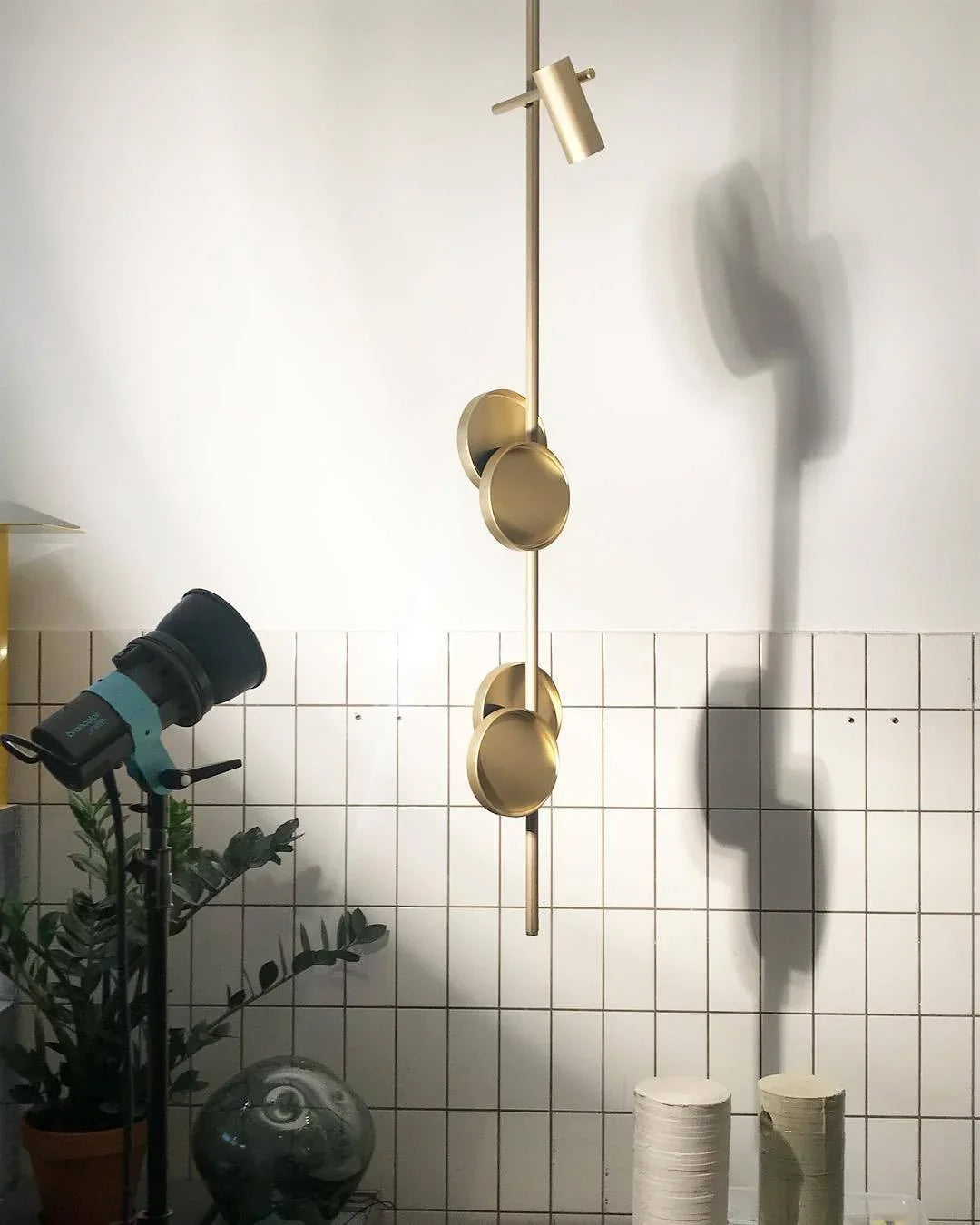 Metavaya Chandelier Typography Cilon Disc