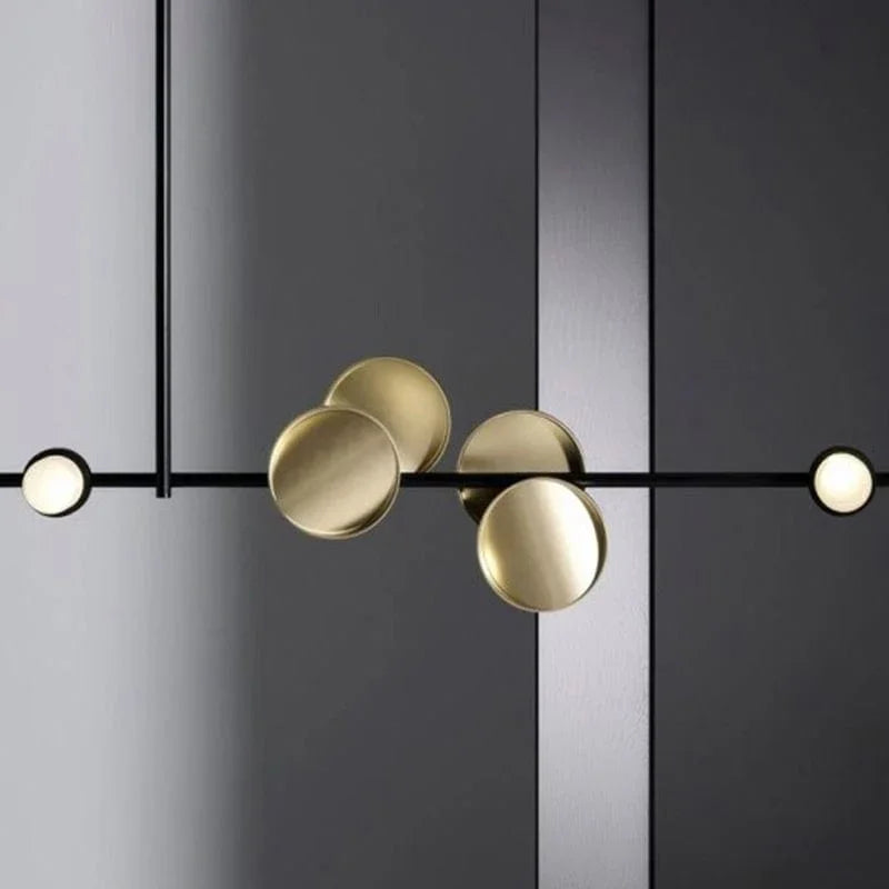 Metavaya Chandelier Typography Cilon Disc