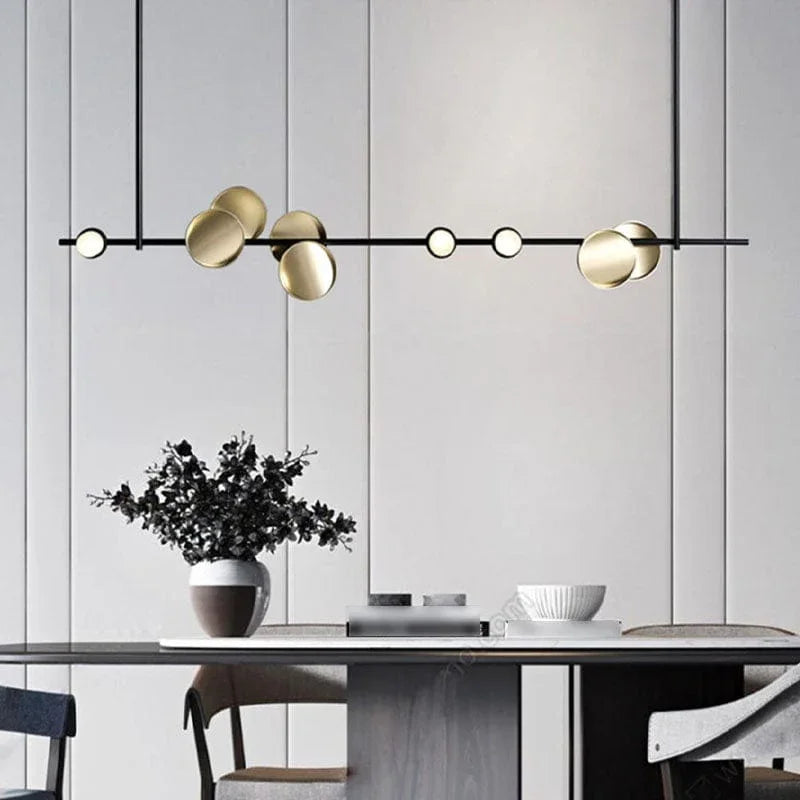Metavaya Chandelier Typography Cilon Disc
