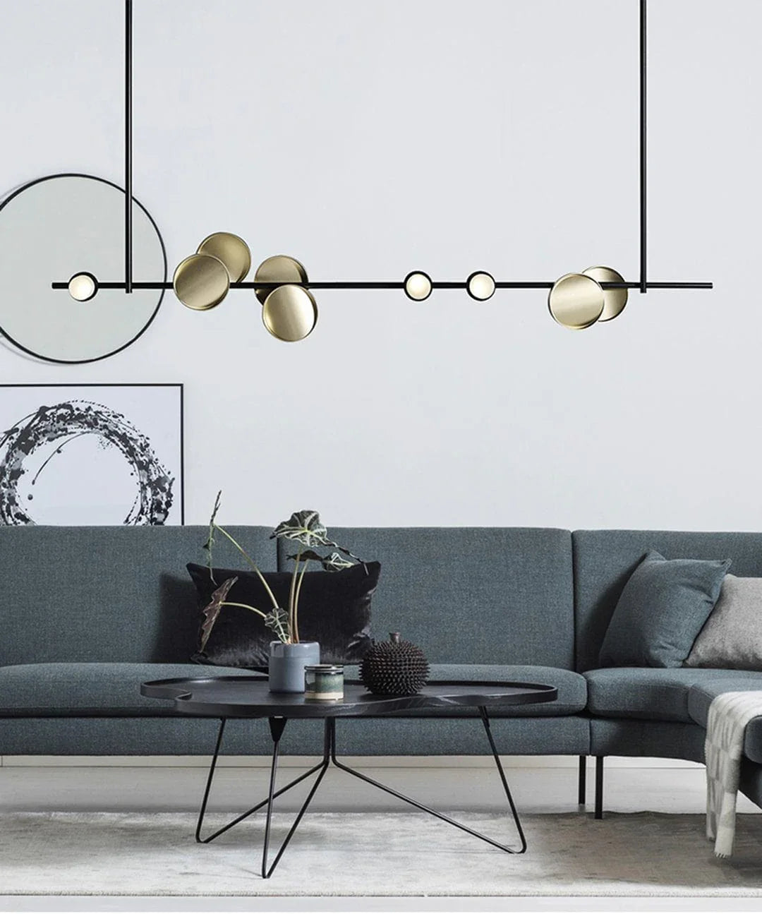 Metavaya Chandelier Typography Cilon Disc