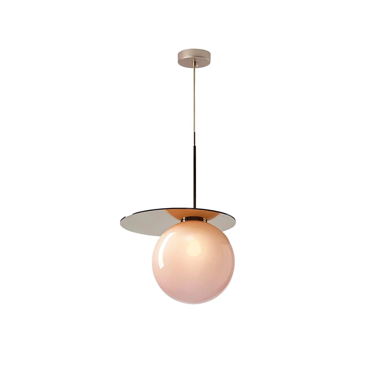 Metavaya Pendant light Dia 21cm x H 25cm / ∅ 8.3″ x H 9.8″ / Pink Umbra Pendant Light 6938617816988 M2023112605-2