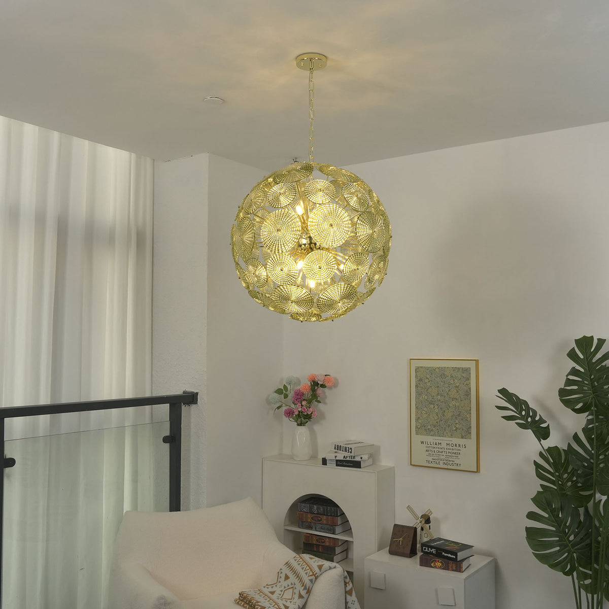 Vicenza Sputnik Pendant Light - view 10 | Metavaya