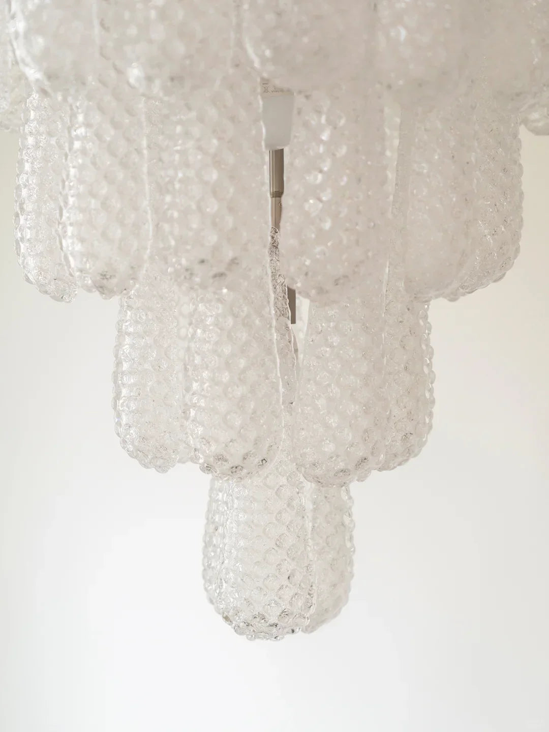Vintage Glass Petals Chandelier - view 19 | Metavaya