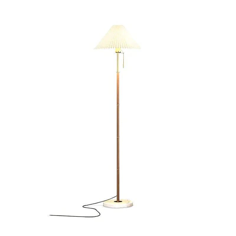 Metavaya Floor lamp Vintage Pleated Floor Lamp Vintage Pleated Floor Lamp Sale