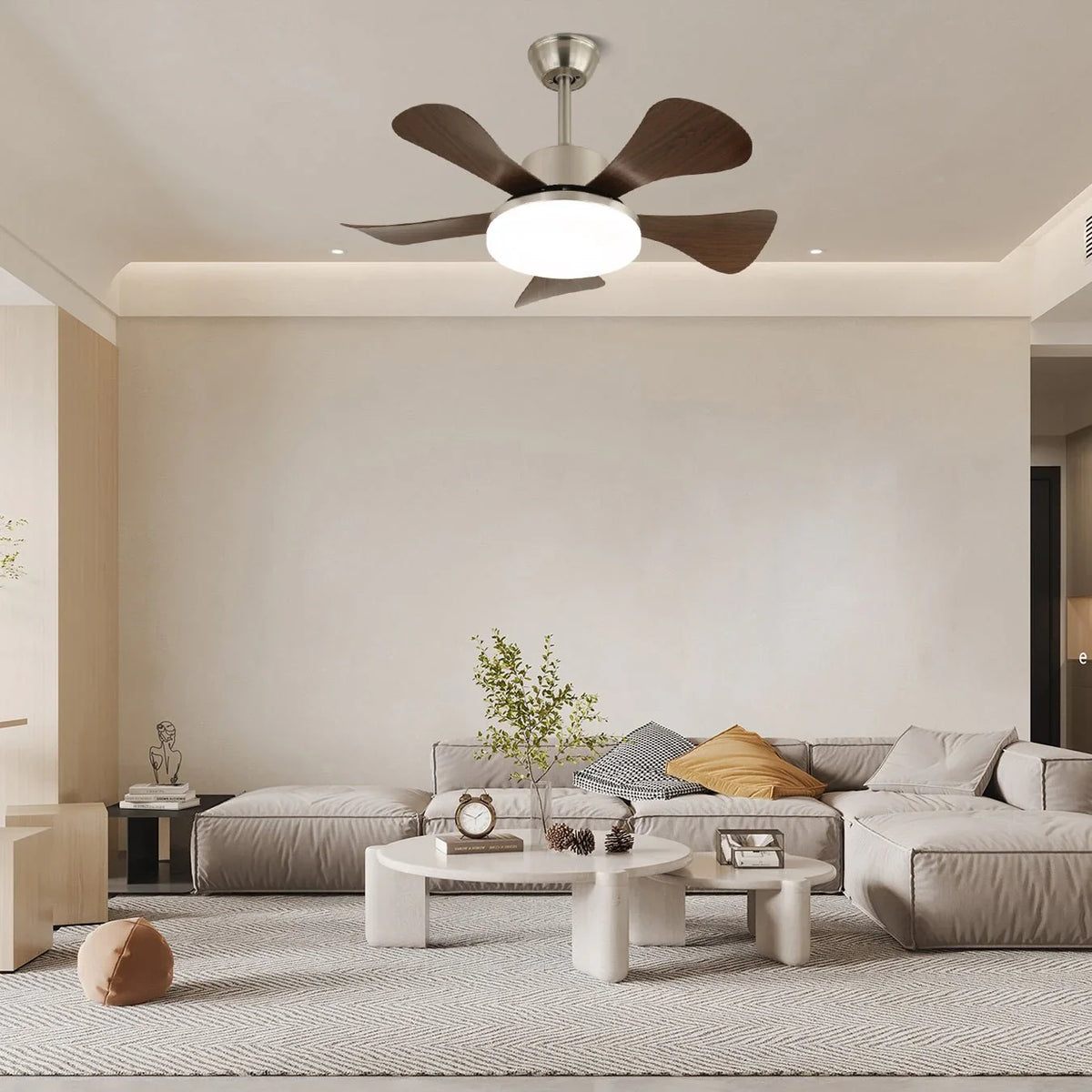 Vivian Ceiling Fan Light - view 4 | Metavaya
