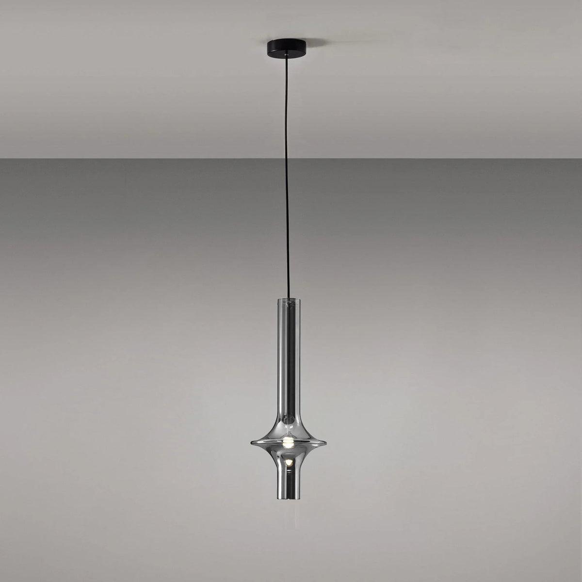 Metavaya Pendant lamp Dia 16cm x H 46cm / ∅ 6.3″ x H 18.1″ / Black / Smoky Wonder Suspension Lamp 6938617817350 M2023113003-4