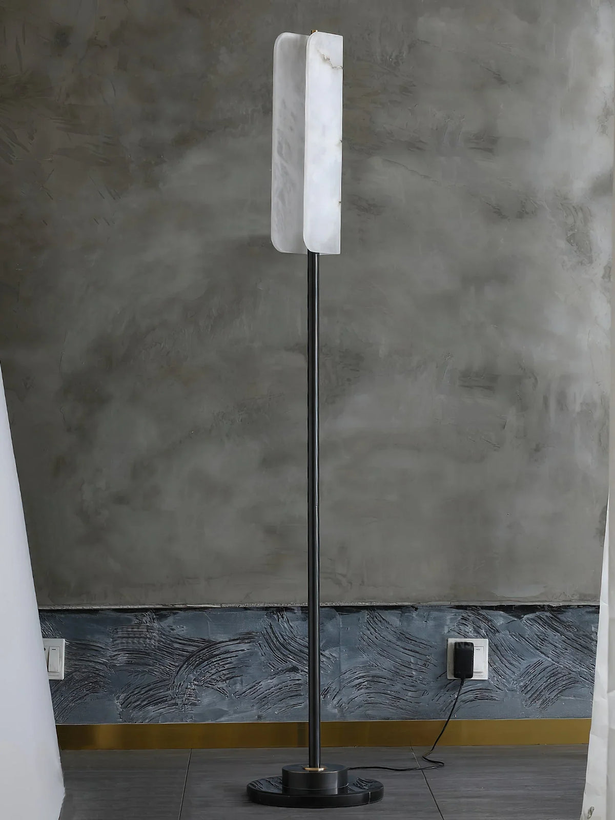 Years Alabaster Floor Lamp - view 4 | Metavaya