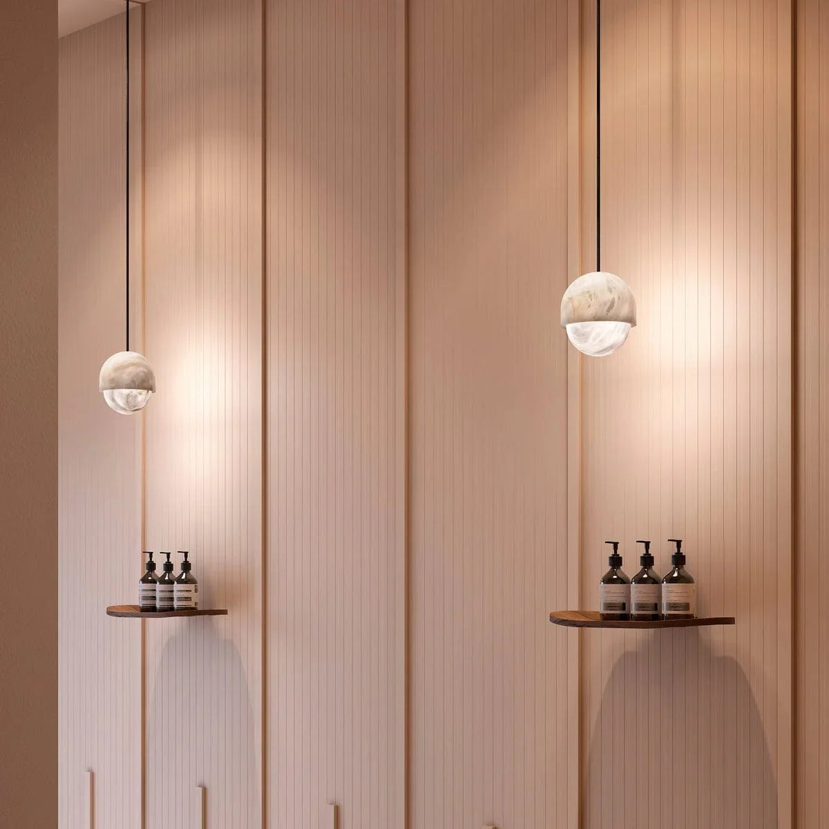 Metavaya Pendant lamp Dia 15cm x H 18cm / ∅ 5.9″ x H 7.1″ / White Yoko Pendant Lamp 6938617819798 M2023121104-1 Yoko Pendant Lamp | Discount Sale