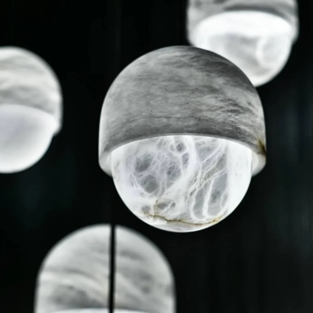 Metavaya Pendant lamp Dia 15cm x H 18cm / ∅ 5.9″ x H 7.1″ / White Yoko Pendant Lamp 6938617819798 M2023121104-1 Yoko Pendant Lamp | Discount Sale