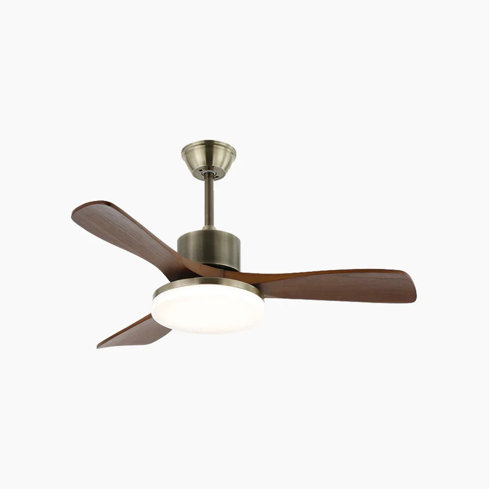 Zephyr Wood Acrylic Ceiling Fan Light - view 14 | Metavaya