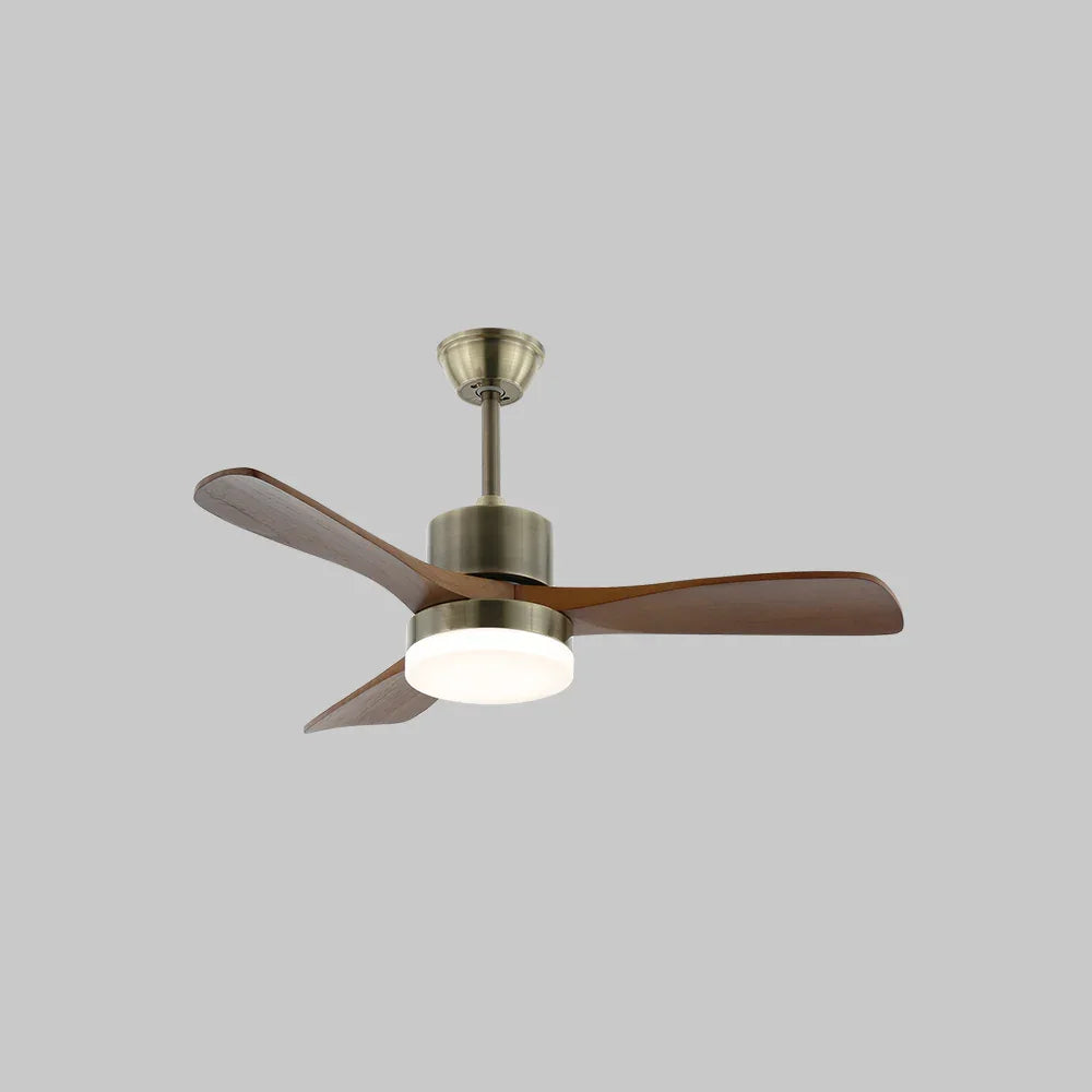 Zephyr Wood Acrylic Ceiling Fan Light - view 9 | Metavaya