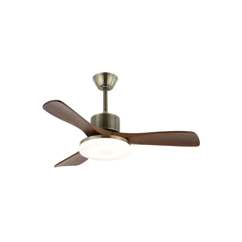 Zephyr Wood Acrylic Ceiling Fan Light - view 15 | Metavaya