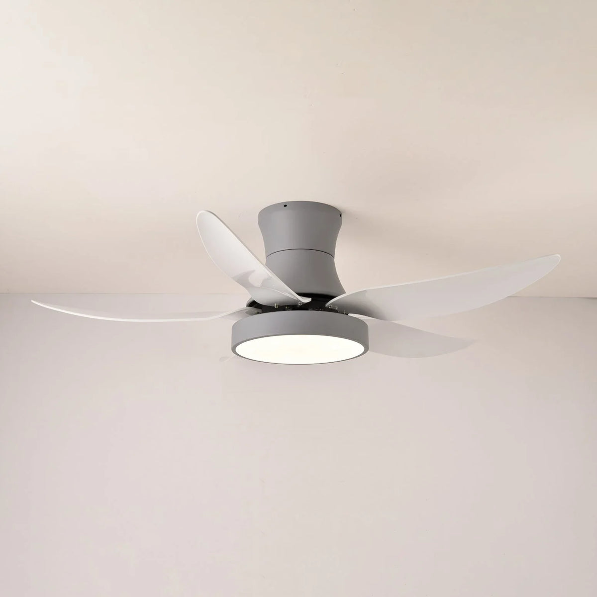Zephyr Noir Ceiling Fan Light - view 4 | Metavaya