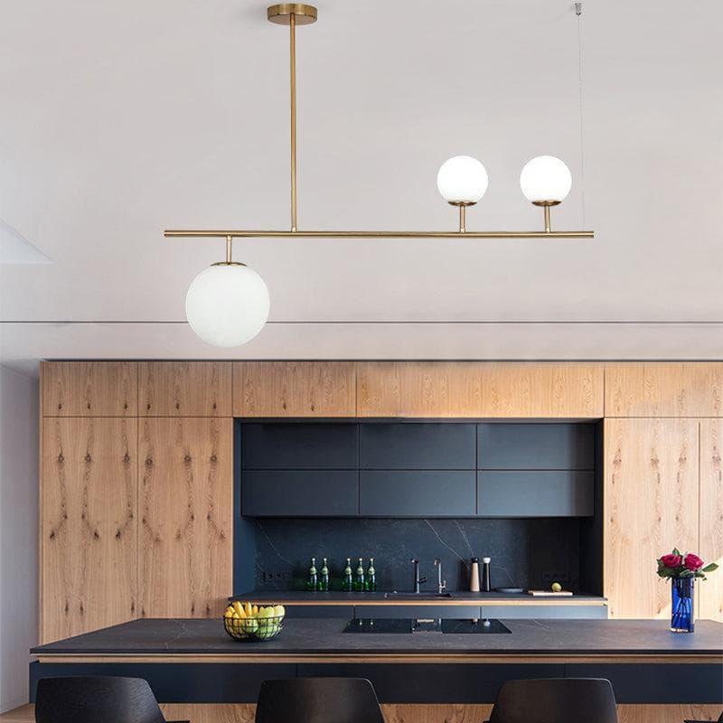Metavaya Pendant light Dia 100cm x H 95cm / ∅ 39.4″ x H 37.4″ / Gold Orion linear Pendant Light 662668906478 M2024011405-1 Orion linear Pendant Light Sale