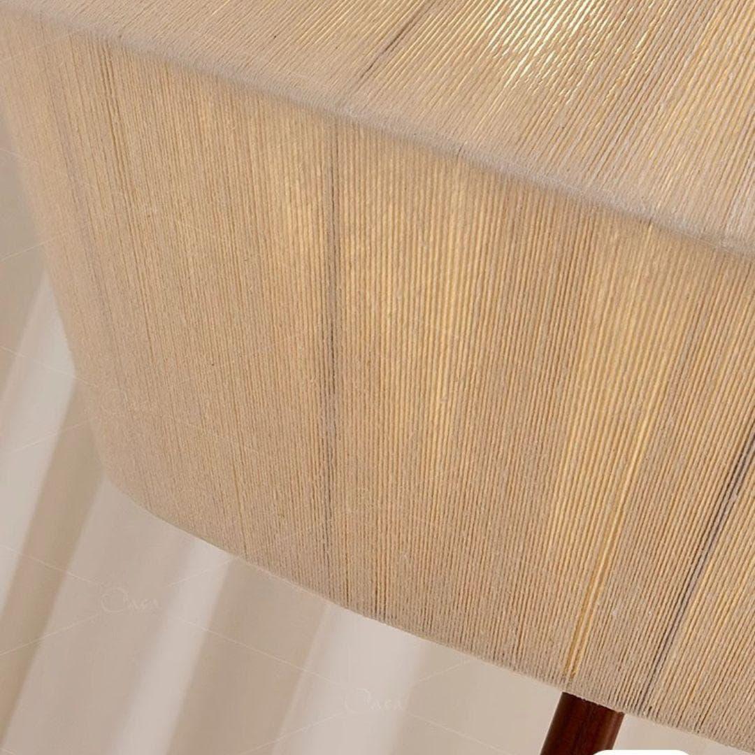 Metavaya Chandelier Dia 60cm x H47cm / natural color Oak rope chandelier 6938617782023 M2023092604-1