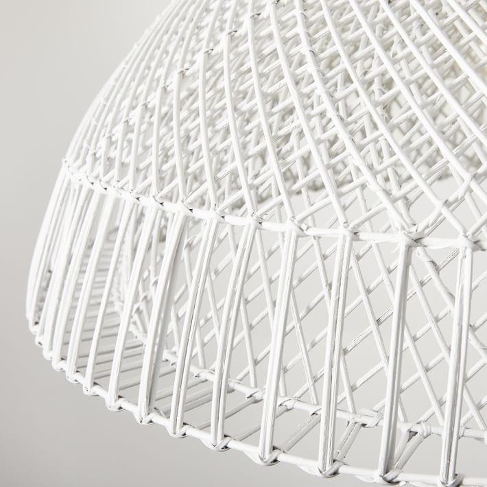 Metavaya Pendant lamp wicker Pendant Lampp