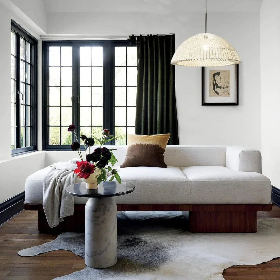 Metavaya Pendant lamp wicker Pendant Lampp