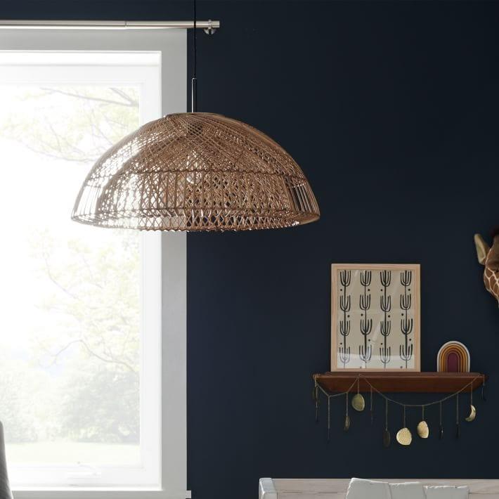 Metavaya Pendant lamp wicker Pendant Lampp