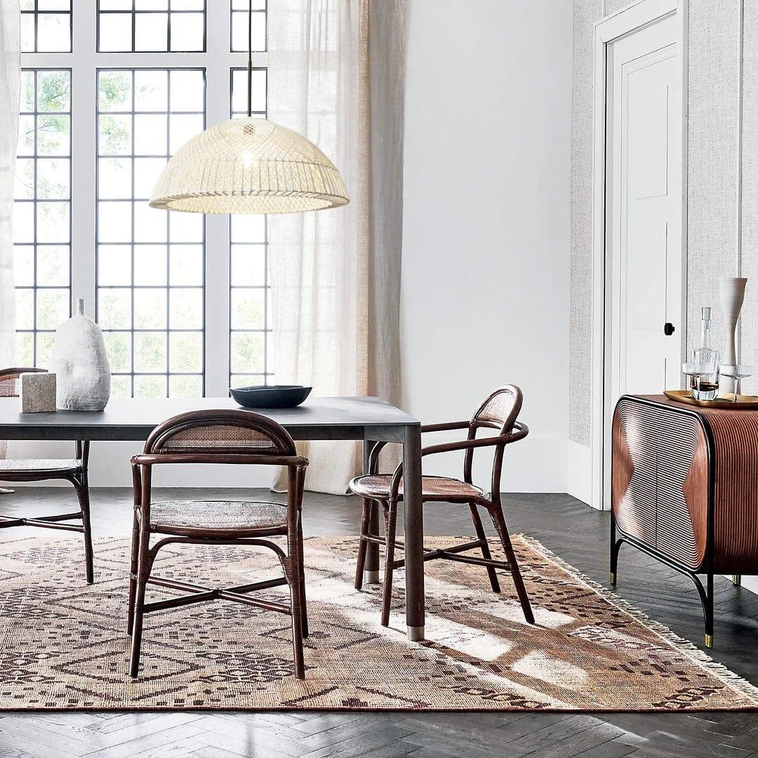 Metavaya Pendant lamp wicker Pendant Lampp