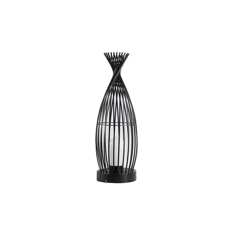 Metavaya Outdoor Light Dia 25cm x H 60cm / ∅ 9.5″ x H 23.6″ / Black / Warm light Outdoor Creative Courtyard Light 6938617785789 M2023091902-1