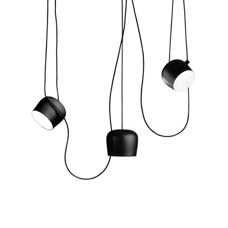 Metavaya Pendant lamp Aim Pendant Lamp AIM 3500K Single Hardwired Pendant in Black and White