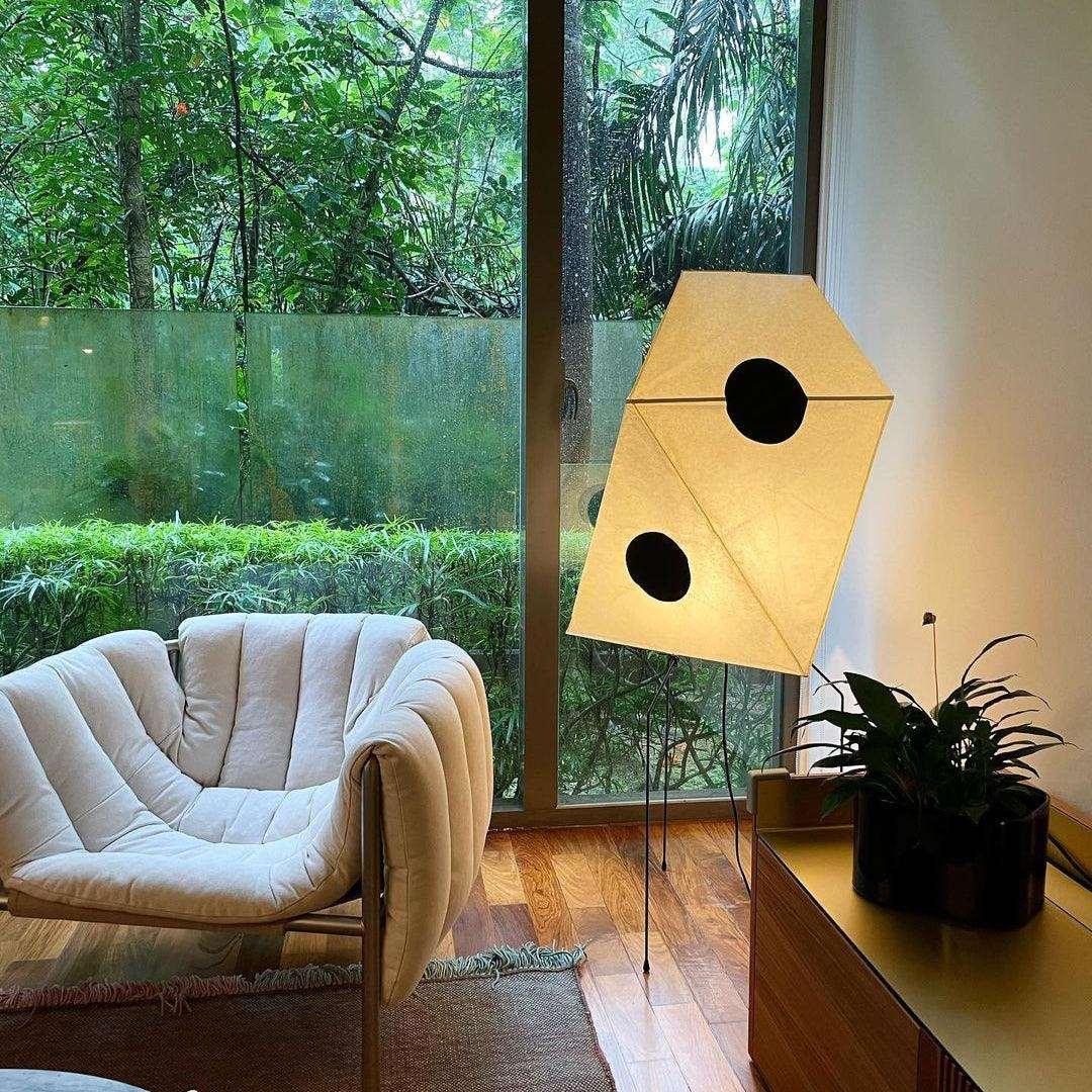 Metavaya Floor lamp Dia 56cm x H 145cm / White / US plug Akari UF3-Q Floor Lamp 360192145690 M2022110701-5 Buy Akari UF3-Q Floor Lamp Online