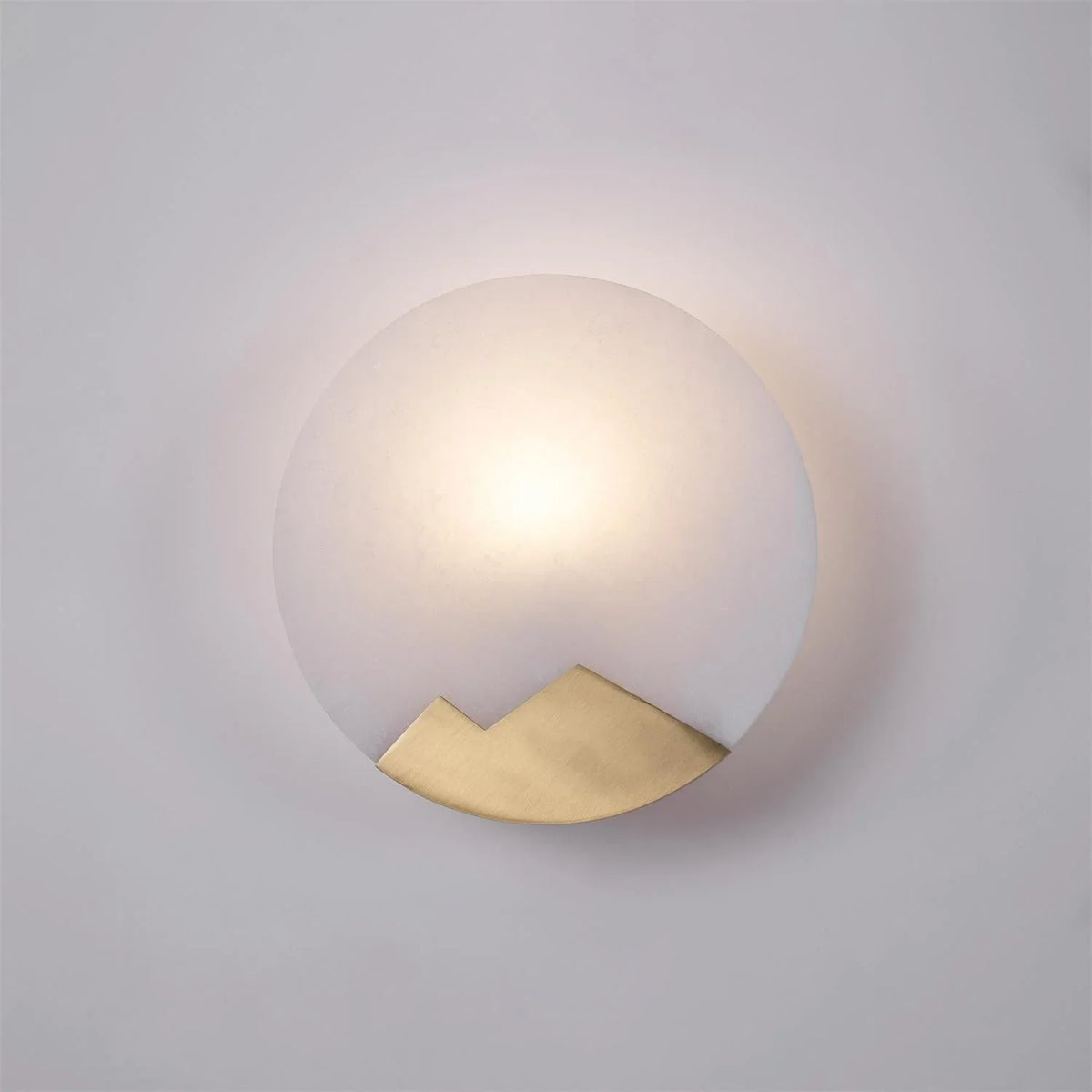 Metavaya Wall lamp Alabaster Brass Sconce Buy Alabaster Brass Sconce Online in USA & Canada