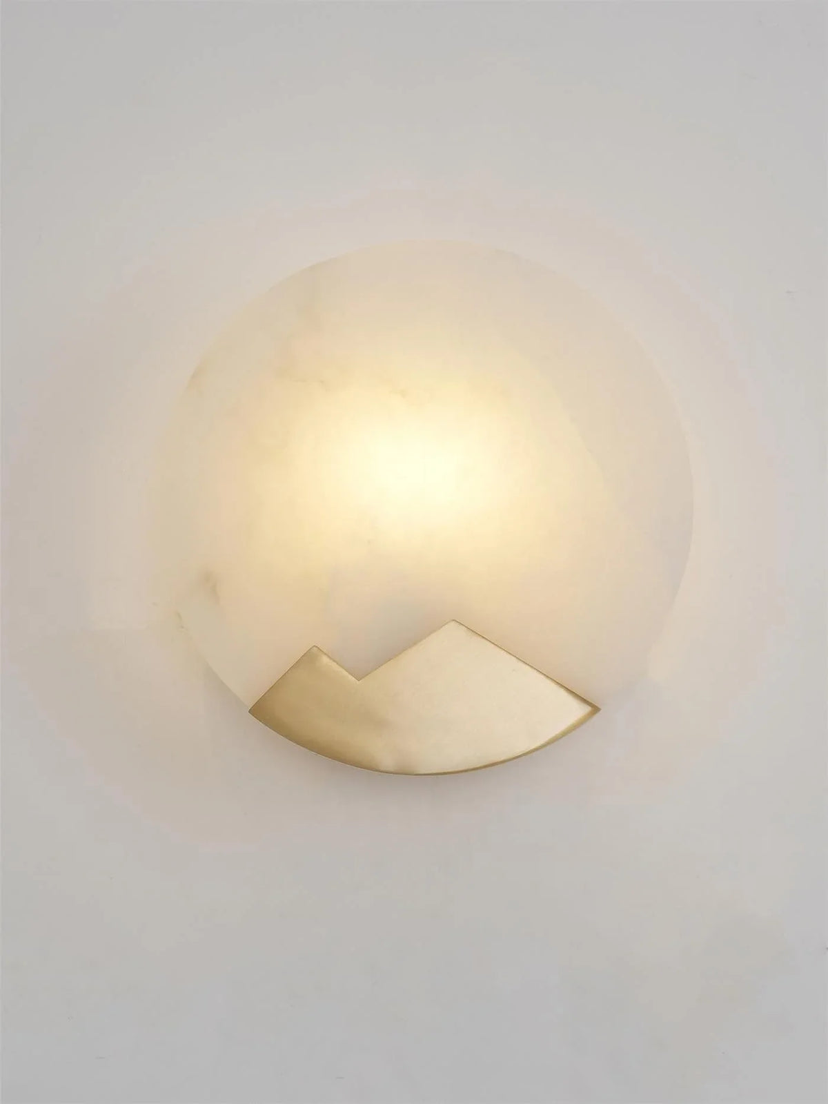 Metavaya Wall lamp Alabaster Brass Sconce Buy Alabaster Brass Sconce Online in USA & Canada