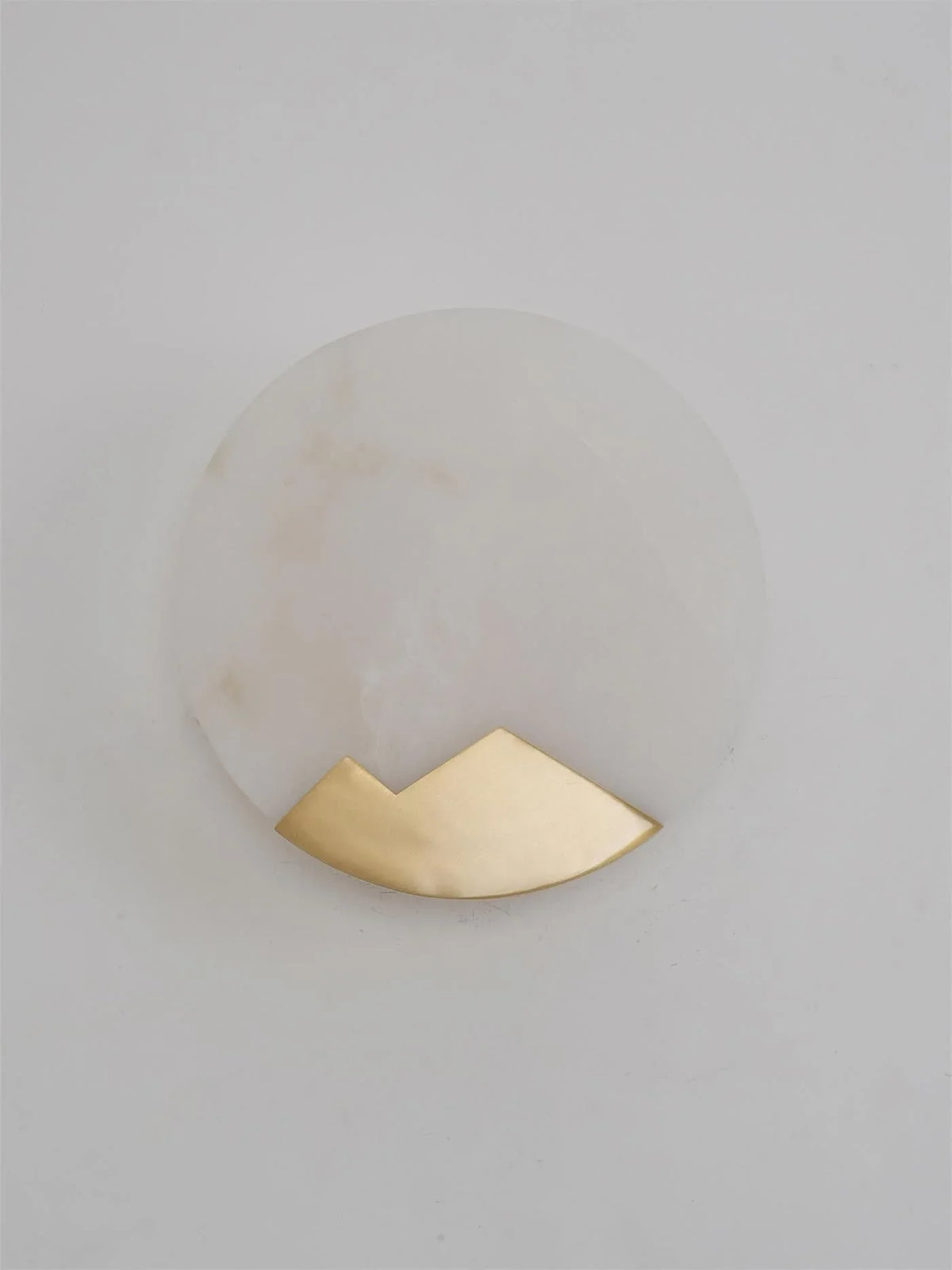 Metavaya Wall lamp Alabaster Brass Sconce Buy Alabaster Brass Sconce Online in USA & Canada