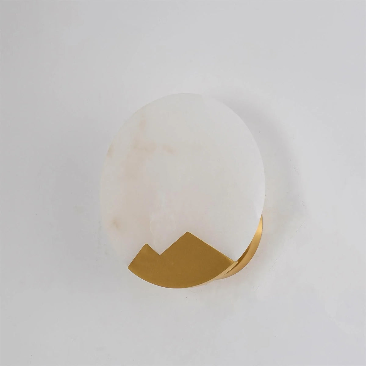 Metavaya Wall lamp Alabaster Brass Sconce Buy Alabaster Brass Sconce Online in USA & Canada