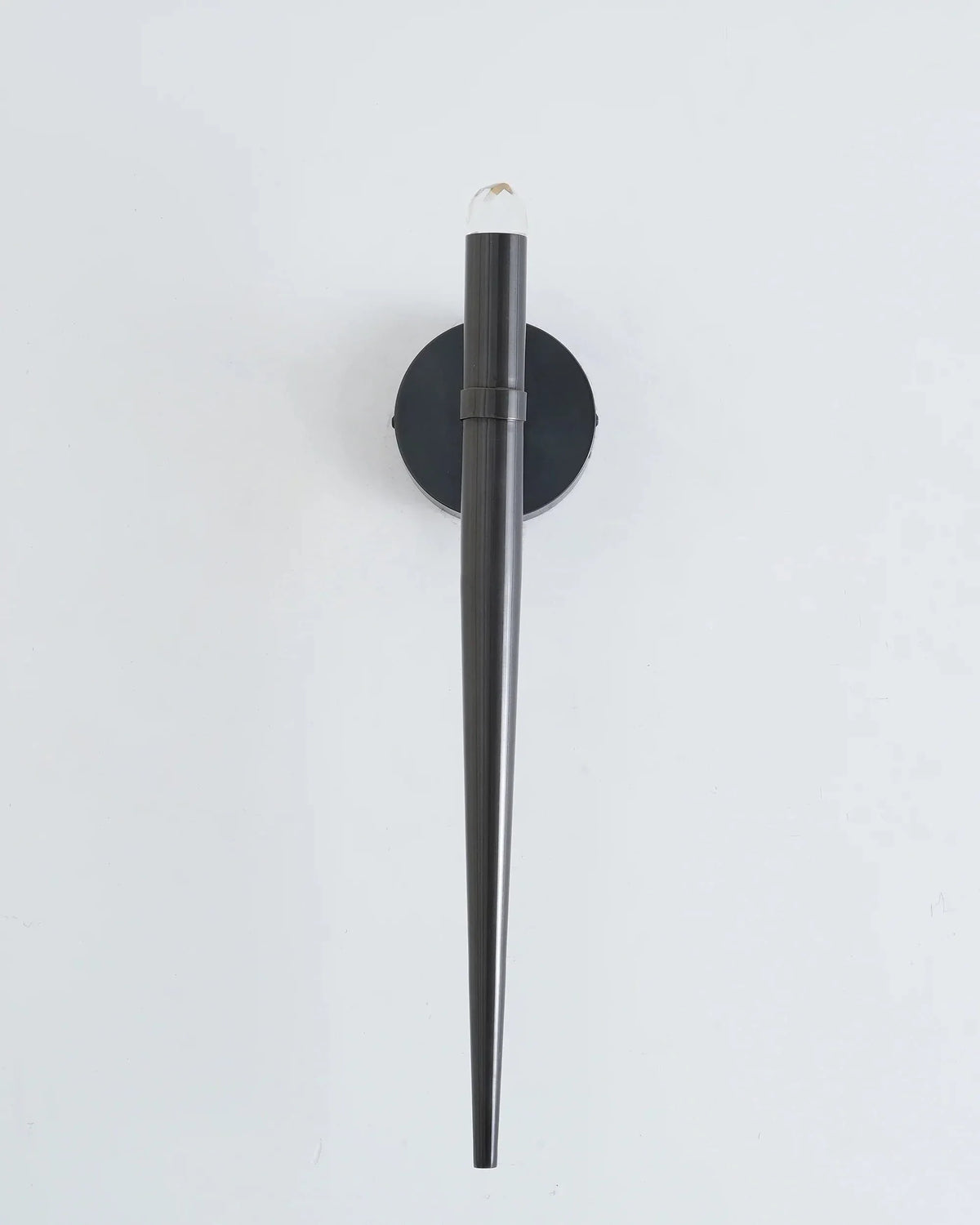 Metavaya Wall lamp Brass Spinal Tube Sconce RH Brass Aquitaine Torch Sconce