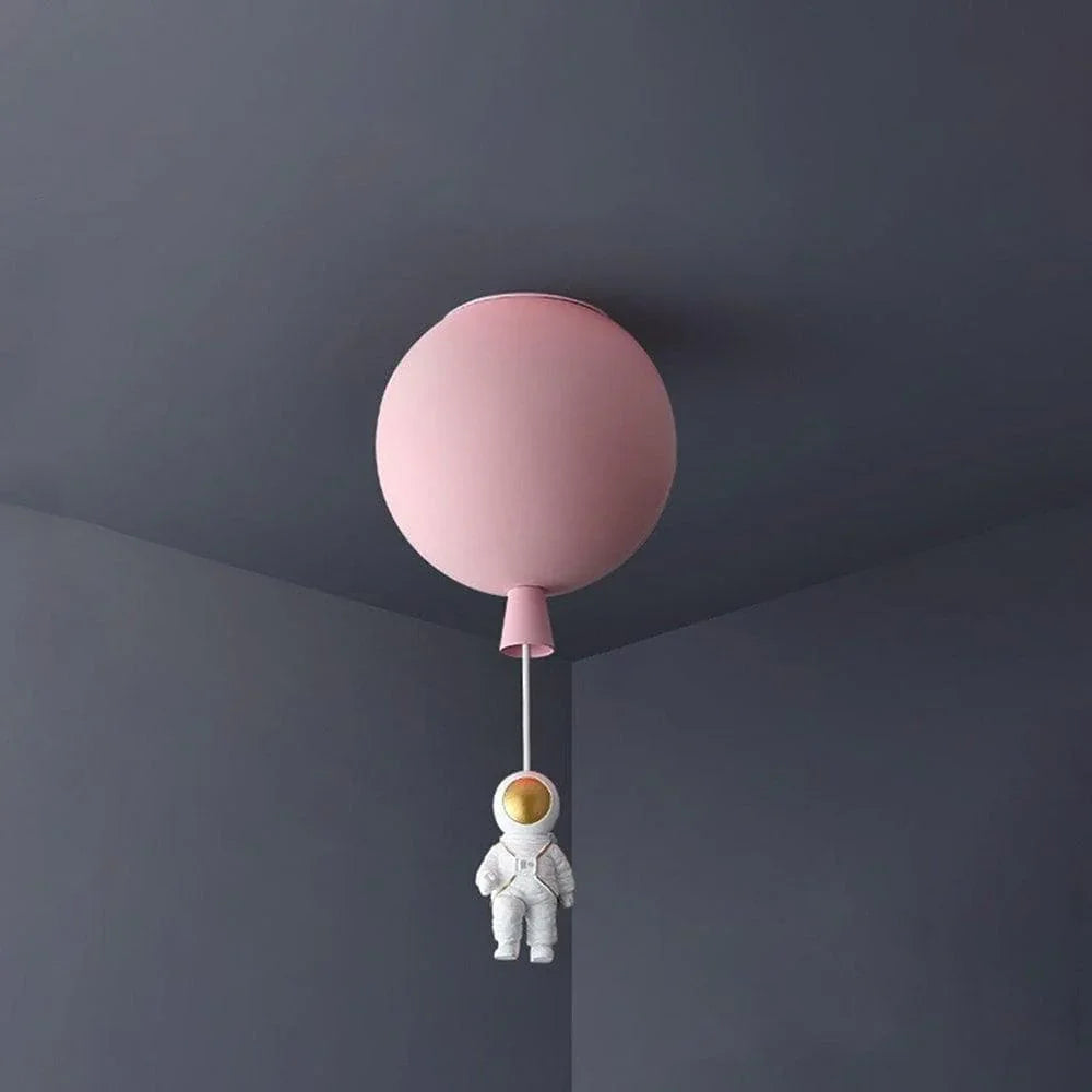 Metavaya Ceiling Lamp Dia 20cm / Pink Astronaut Ceiling lamp 653733644449 X-202112240001-2