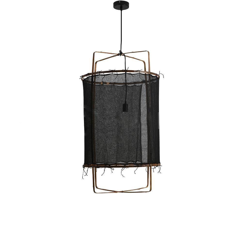 Metavaya Pendant lamp Dia 40cm x H 62cm / Black gauze Ay illuminate Pendant Lamp 653733214789 M2021121706-4