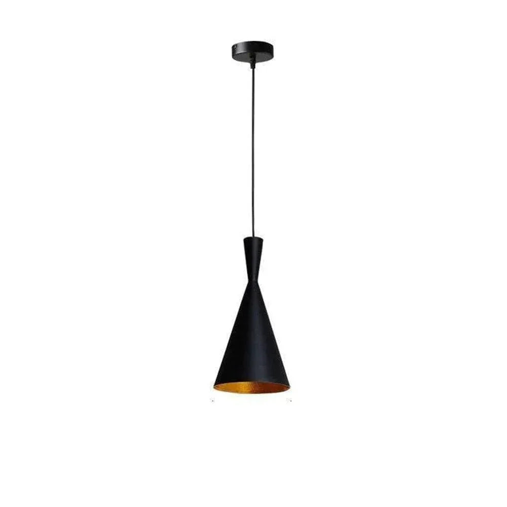 Metavaya Pendant lamp Dia 20cm X H 40cm / Black Beat Pendant Light 360192147571 M2022102502-1 Best Beat Pendant Light Online