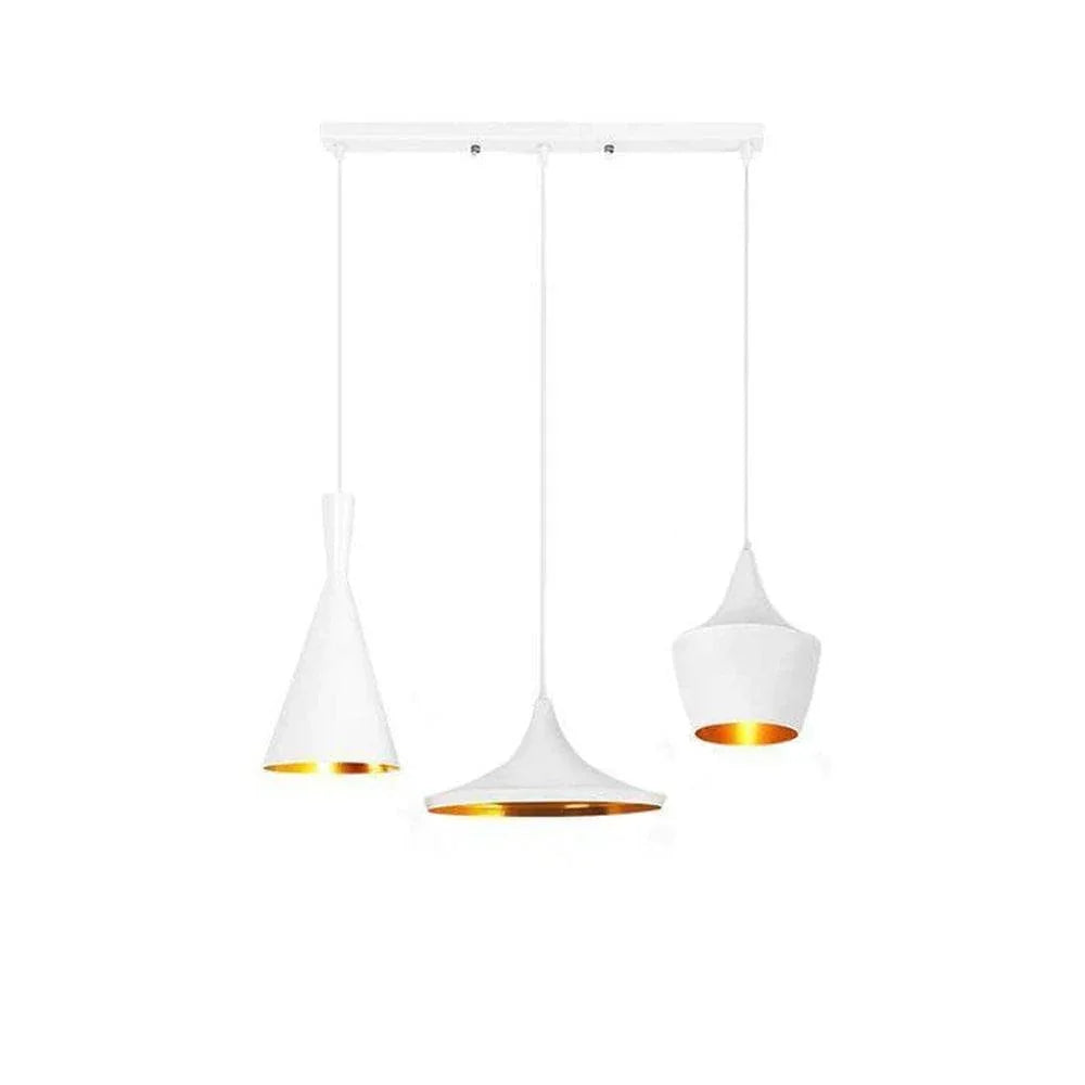 Metavaya Pendant lamp Combination B / White Beat Pendant Light 360192147007 M2022102502-10 Best Beat Pendant Light Online