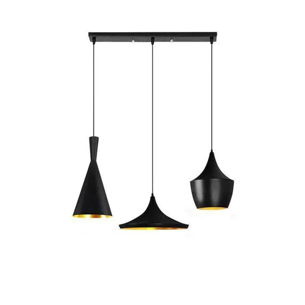 Metavaya Pendant lamp Combination B / Black Beat Pendant Light 360192147663 M2022102502-9 Best Beat Pendant Light Online