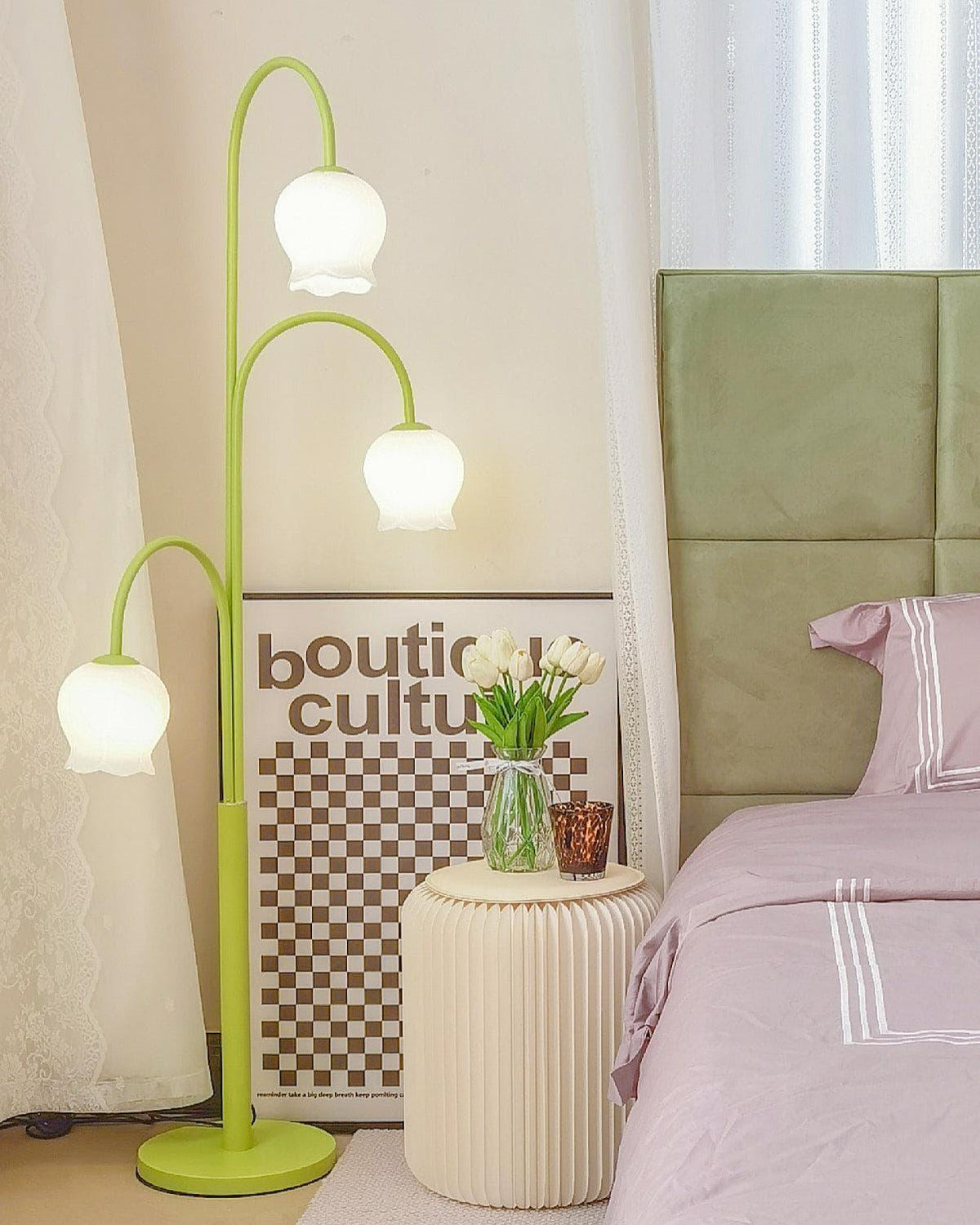 Metavaya Floor lamp Bell Orchid Floor Lamp Bell Orchid Floor Lamp for Sale Online in USA