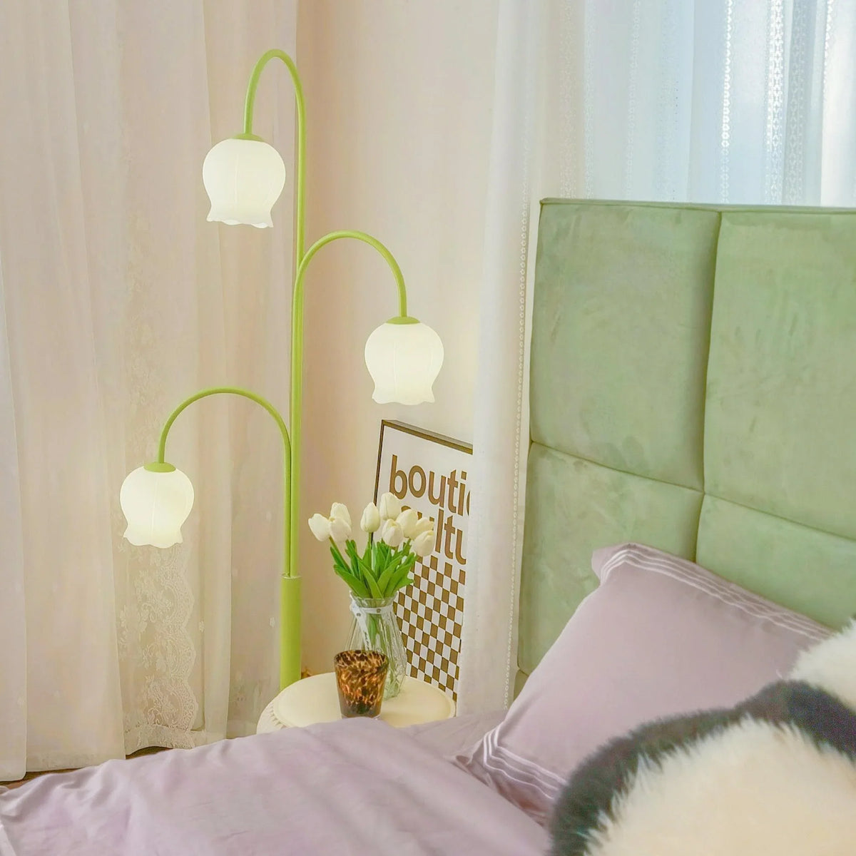 Metavaya Floor lamp Bell Orchid Floor Lamp Bell Orchid Floor Lamp for Sale Online in USA