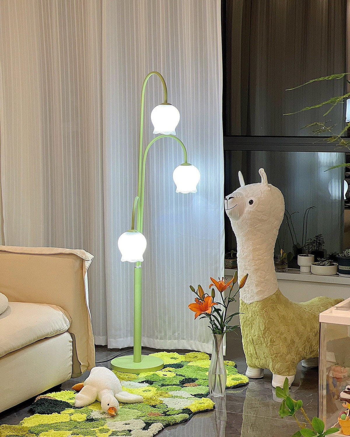 Metavaya Floor lamp Bell Orchid Floor Lamp Bell Orchid Floor Lamp for Sale Online in USA