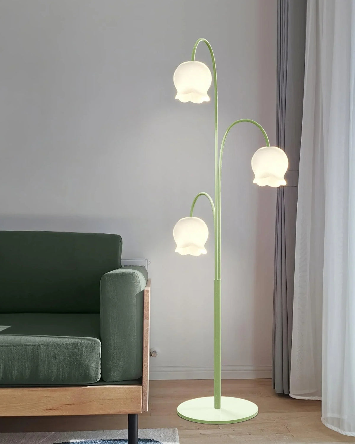 Metavaya Floor lamp Bell Orchid Floor Lamp Bell Orchid Floor Lamp for Sale Online in USA
