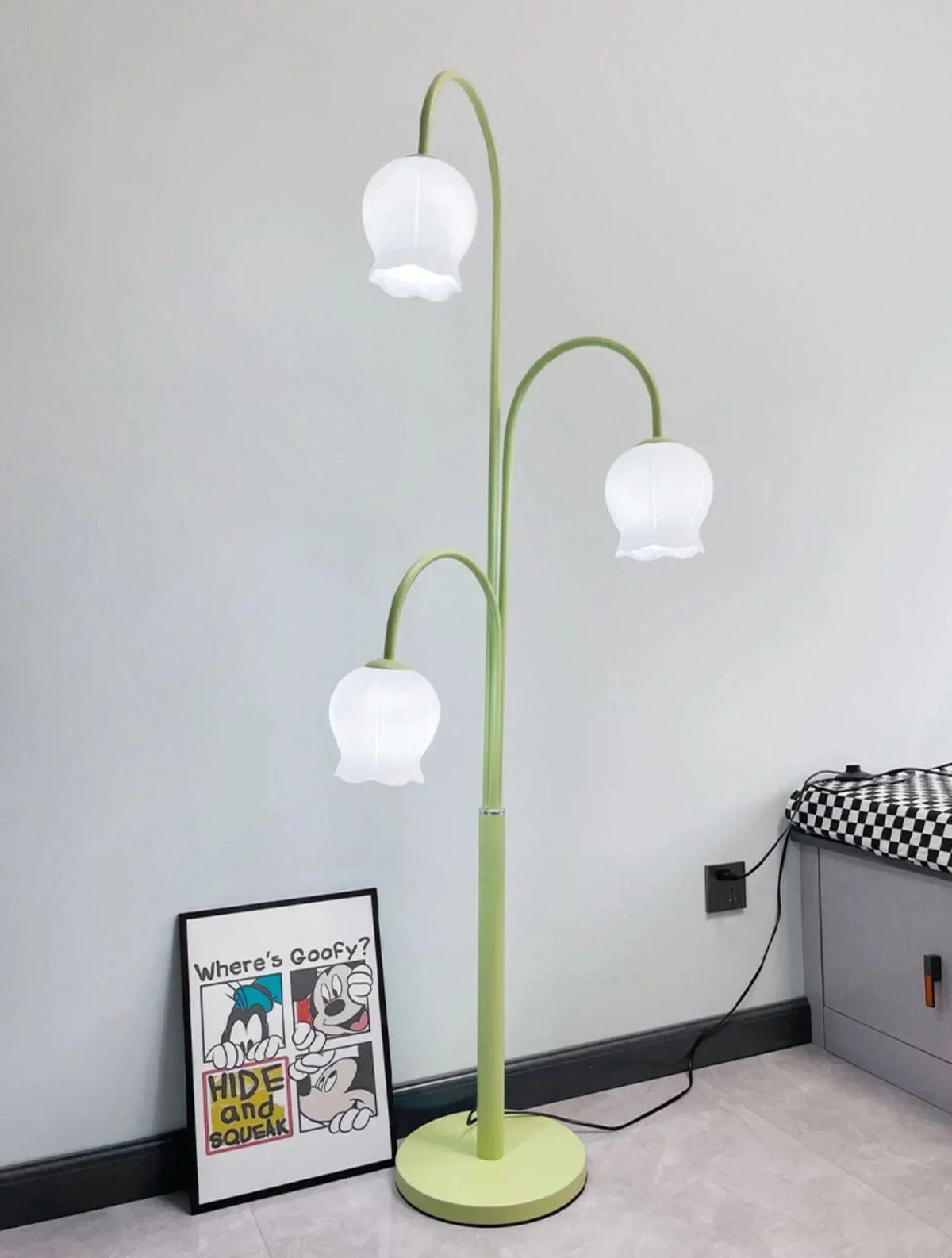 Metavaya Floor lamp Bell Orchid Floor Lamp Bell Orchid Floor Lamp for Sale Online in USA