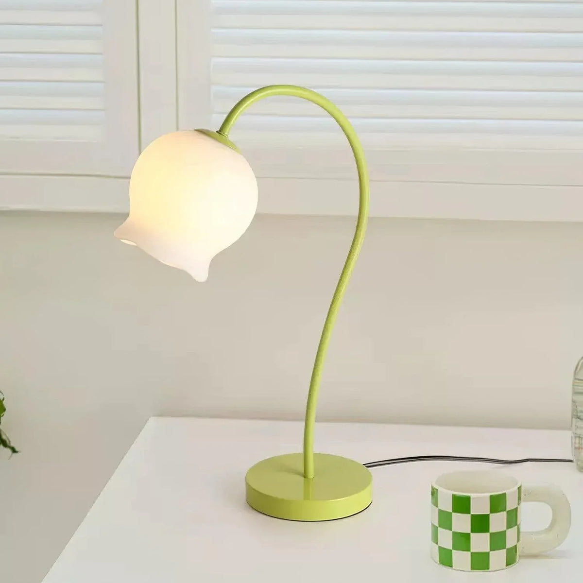 Metavaya Table lamp Bell Orchid Table Lamp Buy Bell Orchid Table Lamp Online in USA/Canada
