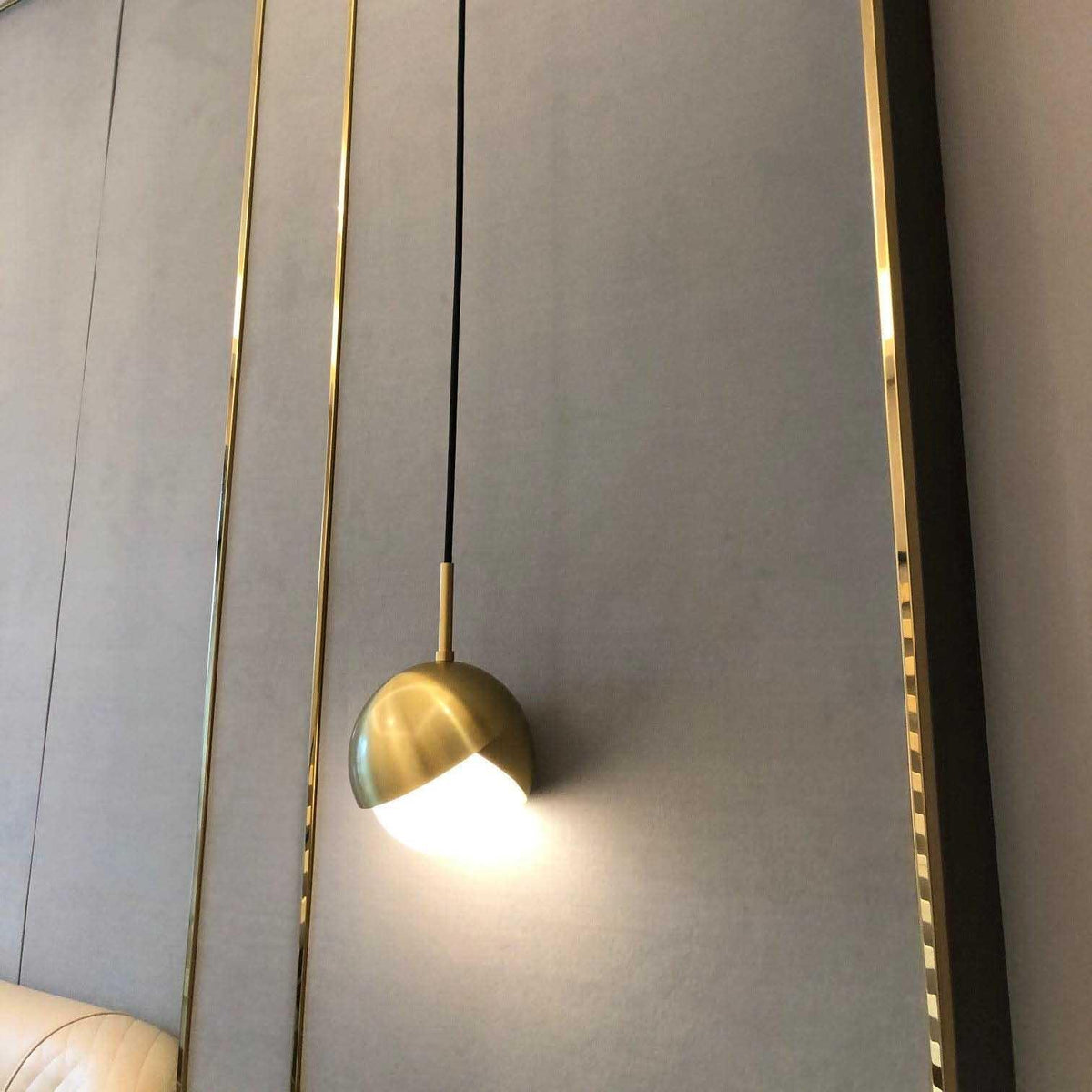 Metavaya Pendant light Dia 15cm x H 21cm / Gold Benedict Pendant light 653733644487 D-202112350016-3