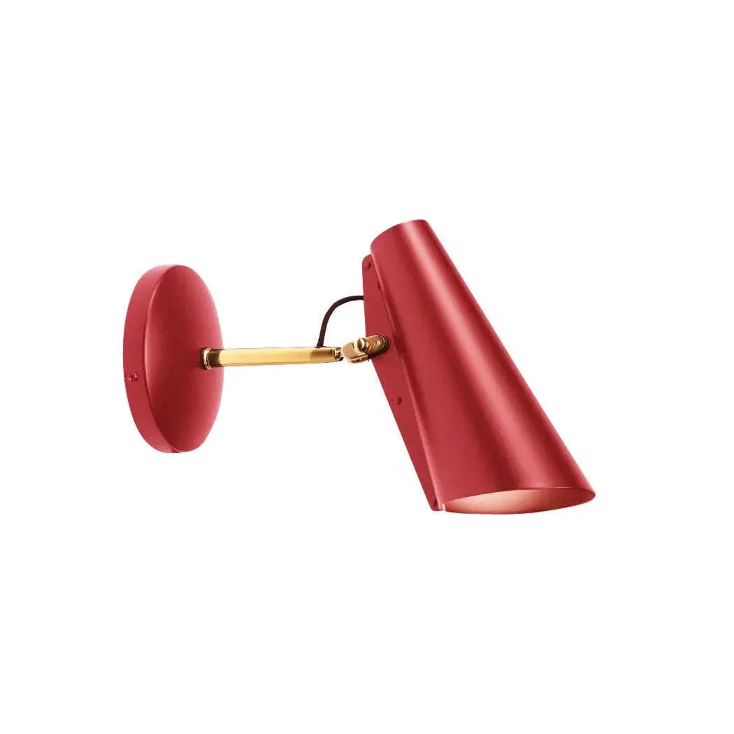 Metavaya Wall lamp Dia 31cm x H 19cm / Red & Gold Birdy Wall Lamp 662668873824 M2022100905-3 Birdy Wall Lamp & Sconce for Sale