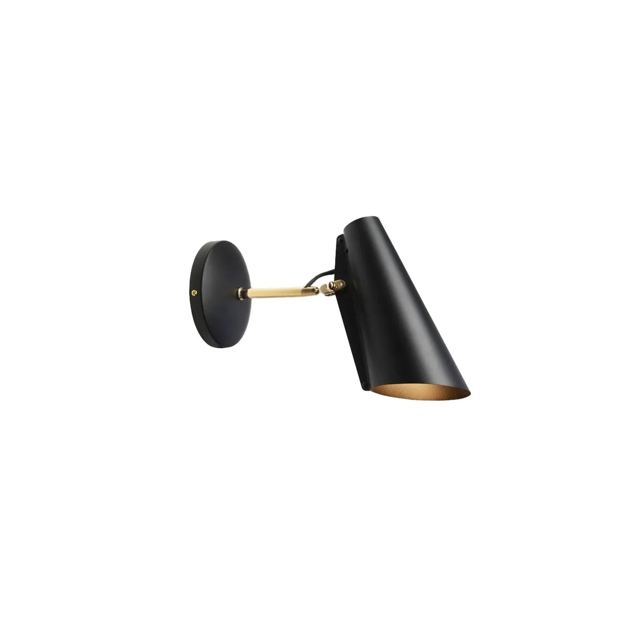 Metavaya Wall lamp Dia 31cm x H 19cm / Black & Gold Birdy Wall Lamp 323232400784 M2022100905-1 Birdy Wall Lamp & Sconce for Sale