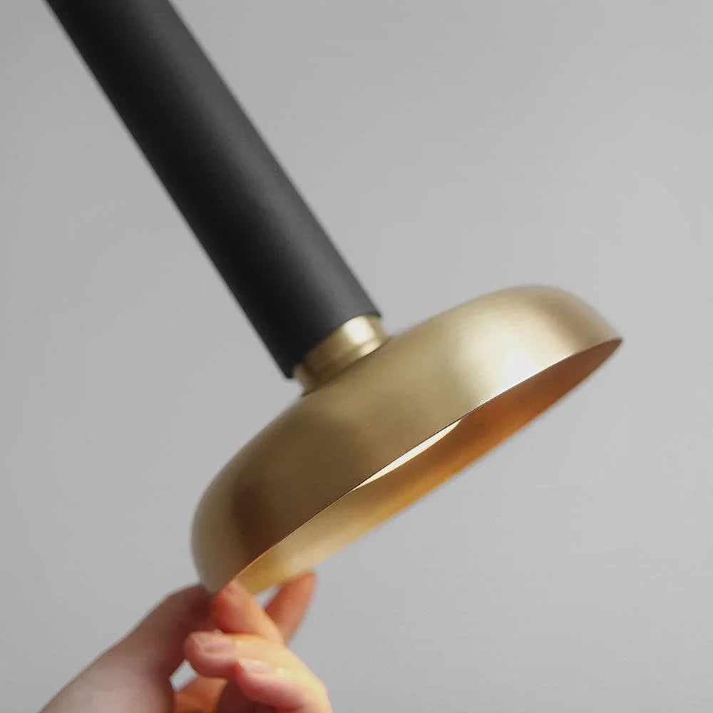 Metavaya Pendant light Dia 14cm x H 26cm / Brass+black Blend Pendant light 653733644753 D-202201060029-1