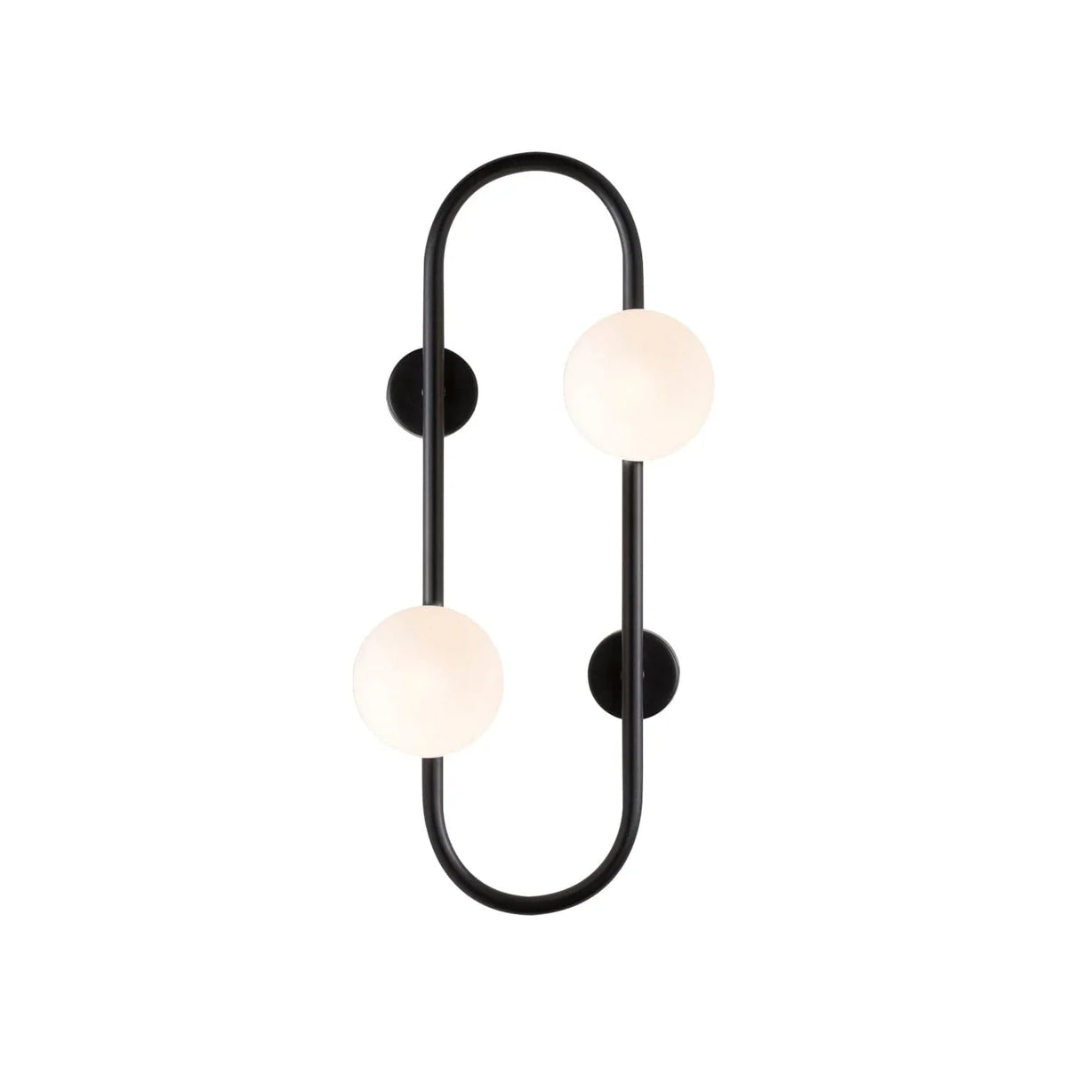 Metavaya Wall lamp Dia 21cm x H 45cm / Black Buch Wall Lamp 323232417058 M2022100401-2 Buch Wall Lamp & Sconce for Sale Online