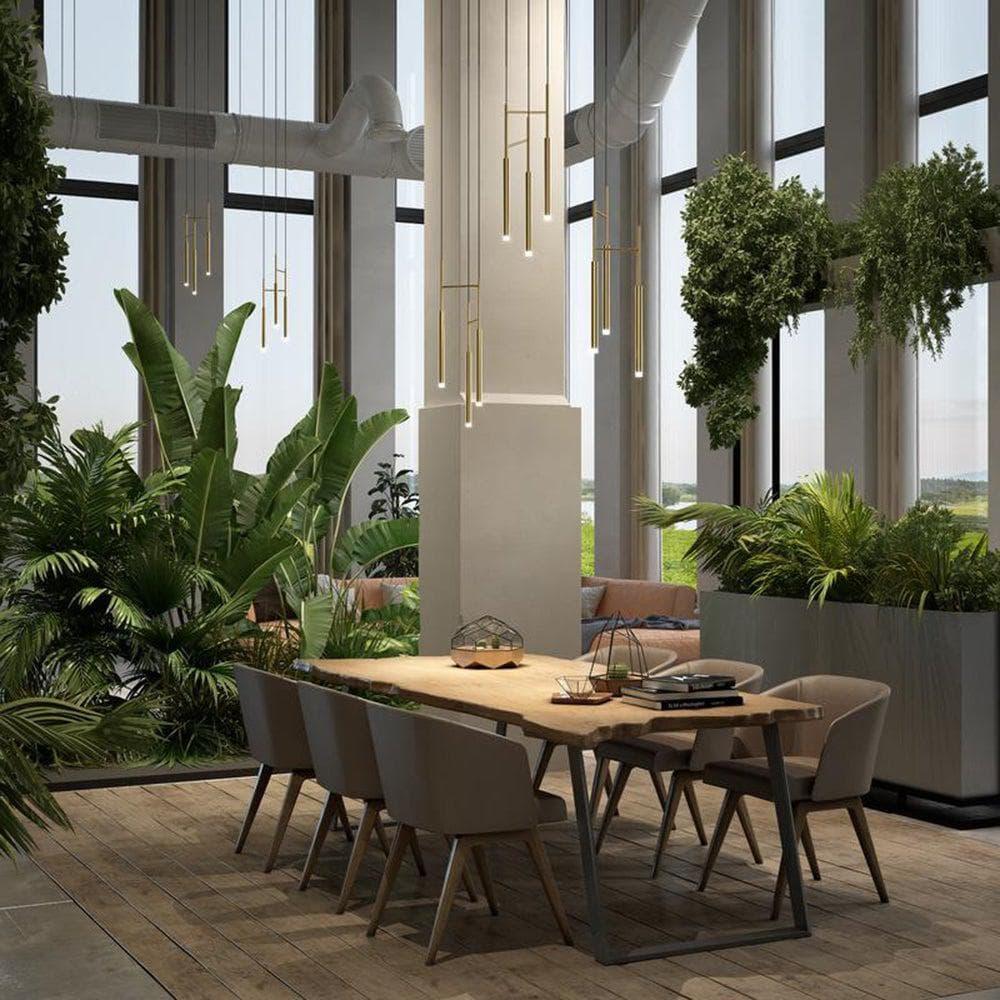 Metavaya Pendant light Candle Suspension Candle Suspension Ceiling Light Fixture