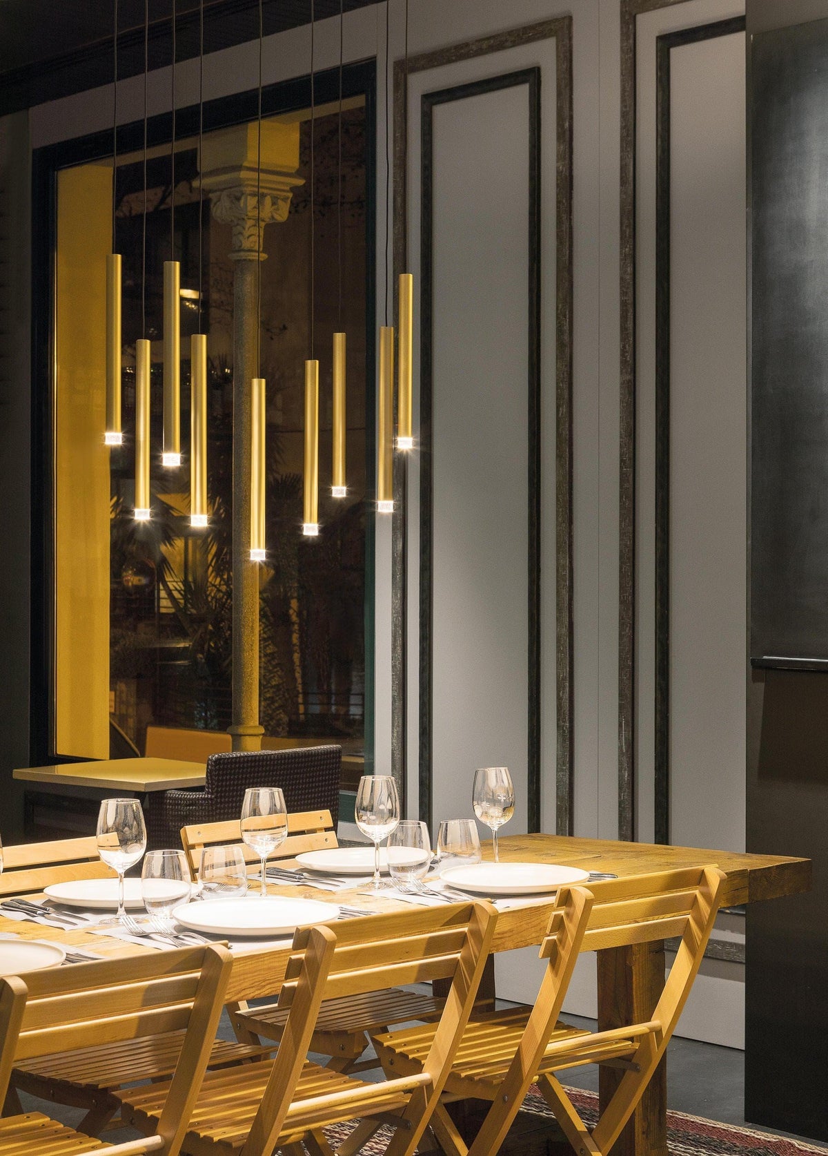 Metavaya Pendant light Candle Suspension Candle Suspension Ceiling Light Fixture